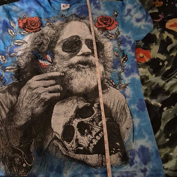 Grateful Dead JGB shirt Rare XL Skull And Roses Jerry Garcia - Picture 6 of 6